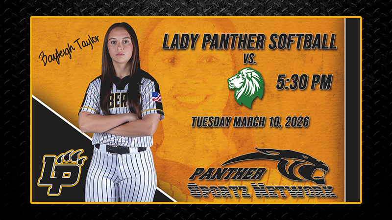 Lady Panther Softball vs Livingston District 19-4A